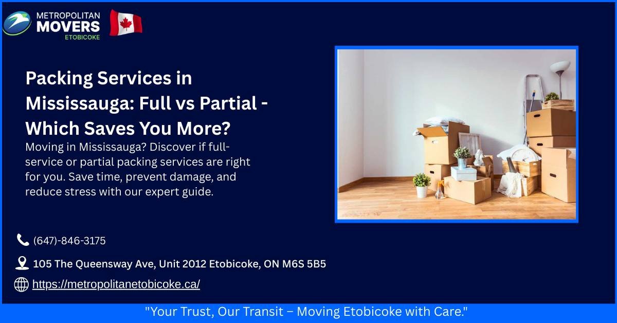 Packing and Unpacking Services in Mississauga