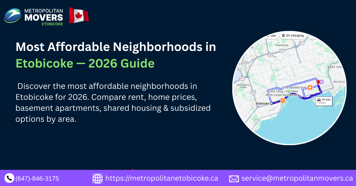 Most Affordable Neighborhoods in Etobicoke