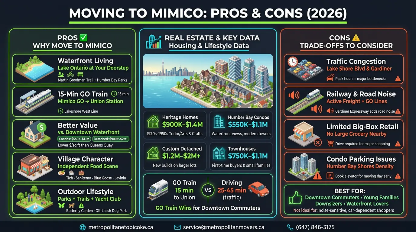 Moving to Mimico: An Honest Guide to the Pros and Cons of Etobicoke's Lakeside Gem