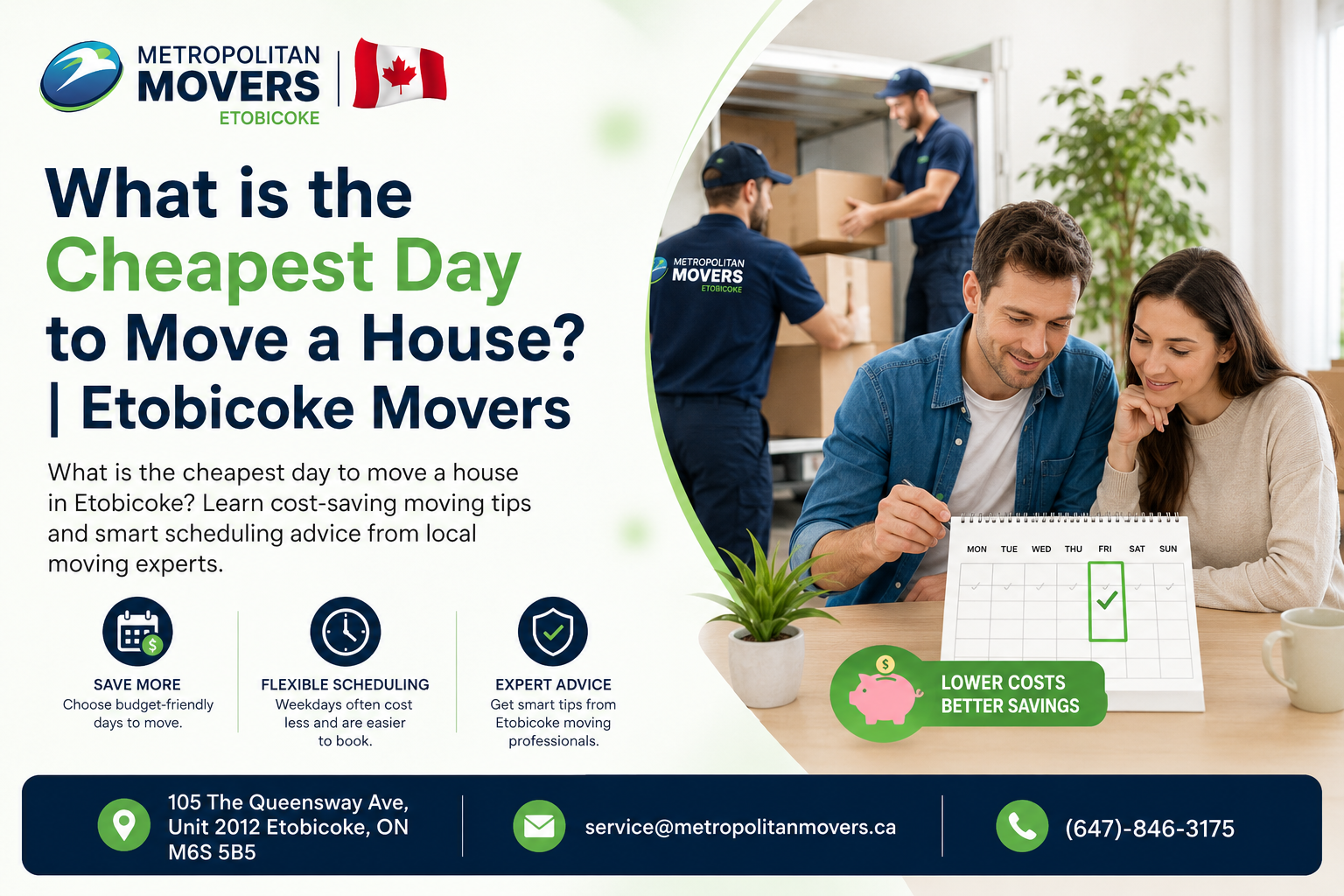What is the cheapest day to move a house